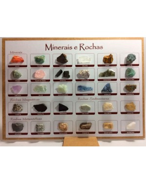 Coleção Minerais E Rochas