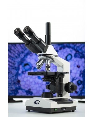 Microscópio Biológico Trinocular Infinito P 207/T INF P LED Coleman