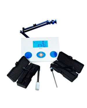 Phmetro de Bancada com Calibração Automática para pH, mV (ORP) e Temperatura PHS-3E-BI